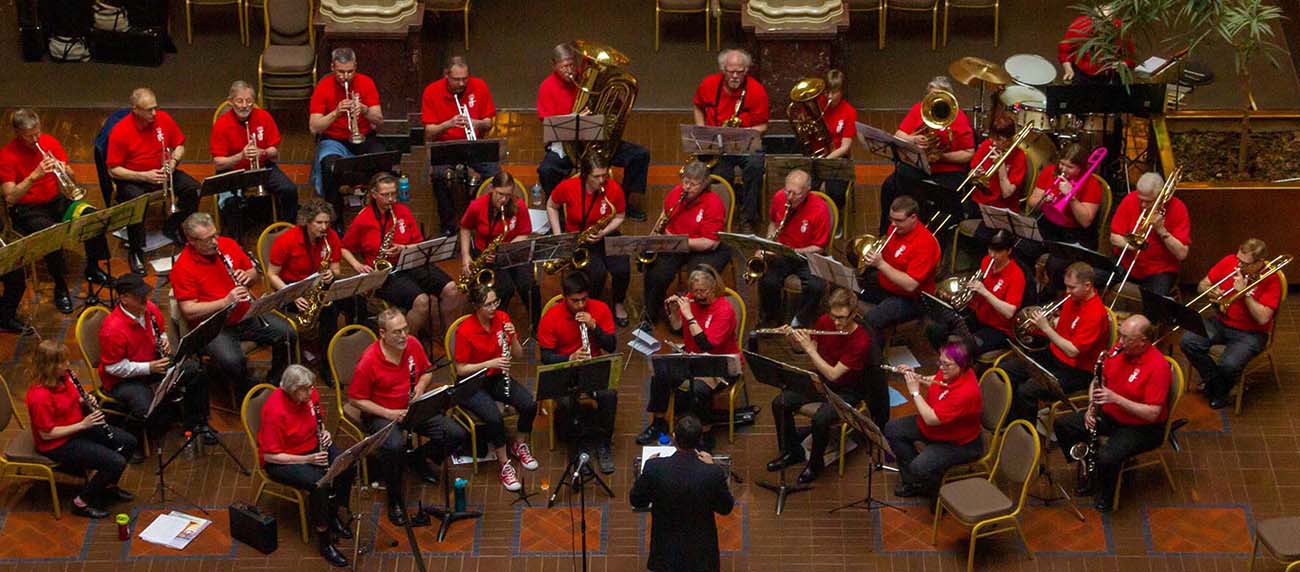 Lex-Ham Community Band performing