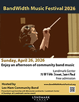 BandWidth Music Festival 2026 flyer